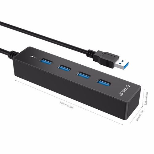 מפצל 4 כניסות Orico USB 3.0 